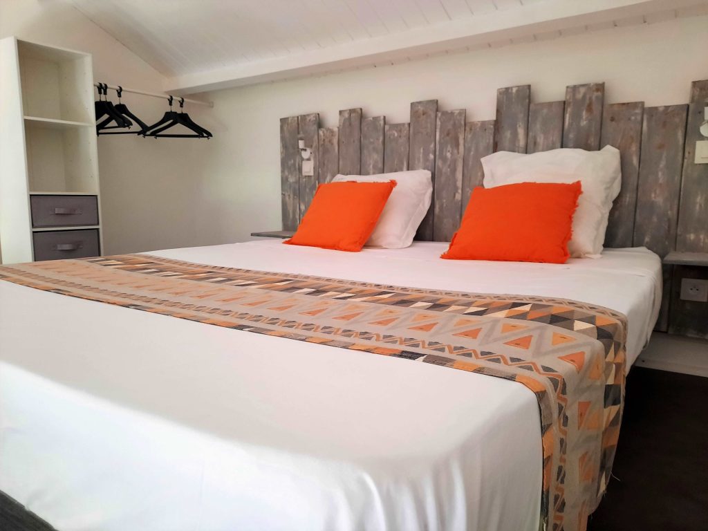 Mezzanine de la villa Mangue, location en Guadeloupe